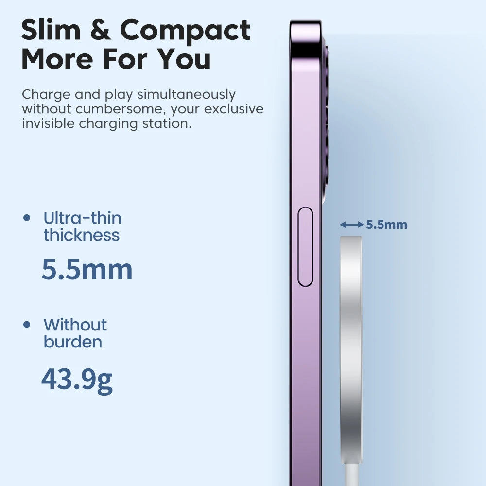 Toocki 15W Strong Magnetic Super Charge Wireless Charger For Iphone 16 15 14 QI Fast Type C Cable For iPad Phone Charger