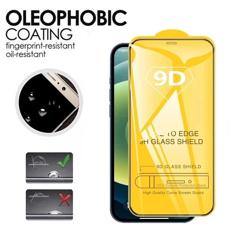 1-3Pcs 9D Screen Protector For Samsung A55 5G A54 A53 A52 A51 A35 A34 A33 A32 A31 A25 A24 A14 A15 A13 A22 A06 A05 Tempered Glass